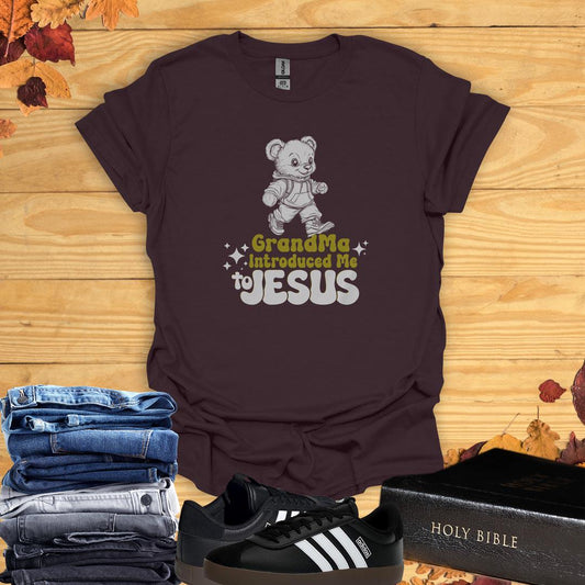 Grandma Introduced Me to Jesus T-Shirt