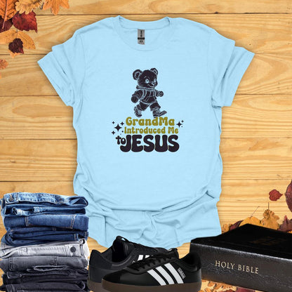 Grandma Introduced Me to Jesus T-Shirt