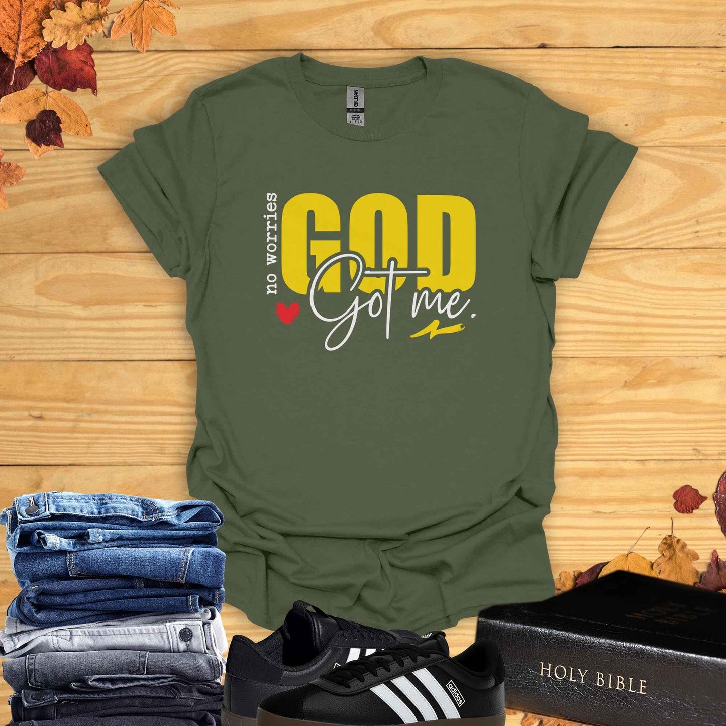 God Got Me  T-shirt