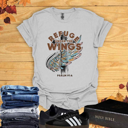 Refuge Under the Wings  T-shirt