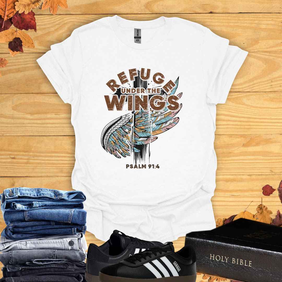 Refuge Under the Wings  T-shirt