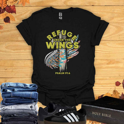 Refuge Under the Wings  T-shirt