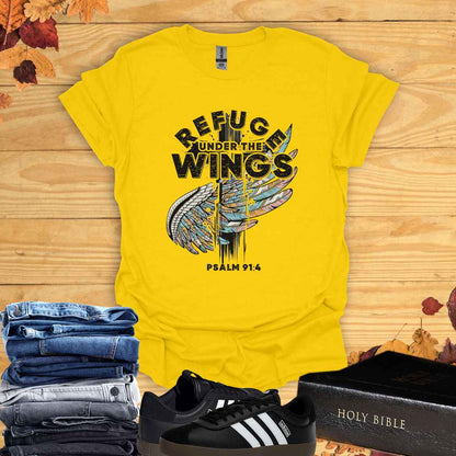 Refuge Under the Wings  T-shirt